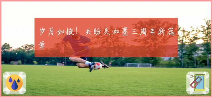 岁月如梭！共盼美加墨三周年新篇章